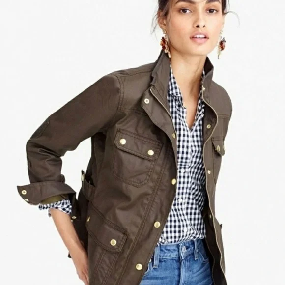 J. Crew Petite Downtown Field Jacket PXXS - Picture 9 of 9